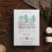 Elementary School leraar Kerstfeest Kaart