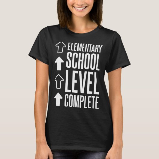 Elementary School Level Complete  1 T-shirt (Voorkant)
