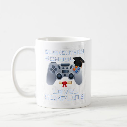 Elementary school level complete gamer graduation koffiemok (Links)