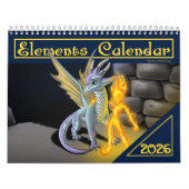 Elementen 2026 kalender (Hoes)
