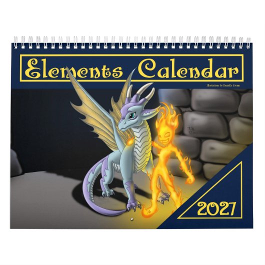 Elementen 2027 kalender (Hoes)
