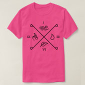 Elementen 2 Klassieke TShirt (Design voorkant)