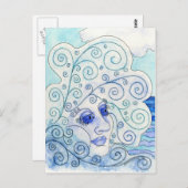 Elementen - Briefkaart van water (Voorkant / Achterkant)