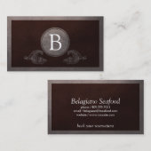  elementen (cabernet rood) visitekaartje (Voorkant / Achterkant)