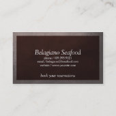  elementen (cabernet rood) visitekaartje (Achterkant)