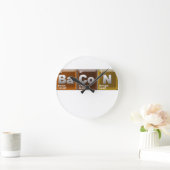 Elementen die "BACON" spelling Ronde Klok (Huis)