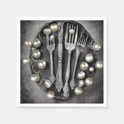 elementen en weddenschappen 7 servet (Voorkant)