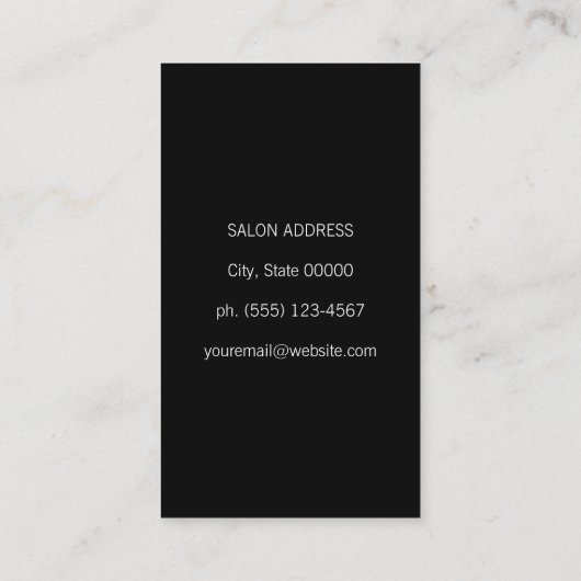 Elementen | Luxe, verfijnd Visitekaartje (Achterkant)