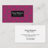  elementen (magenta) visitekaartje (Voorkant / Achterkant)