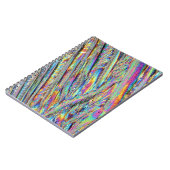 Elementen/magnesium onder de microscoop notitieboek (Linkerzijde)