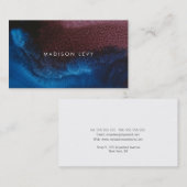 Elementen minimalistisch modern modern, modern zak afsprakenkaartje (Voorkant / Achterkant)