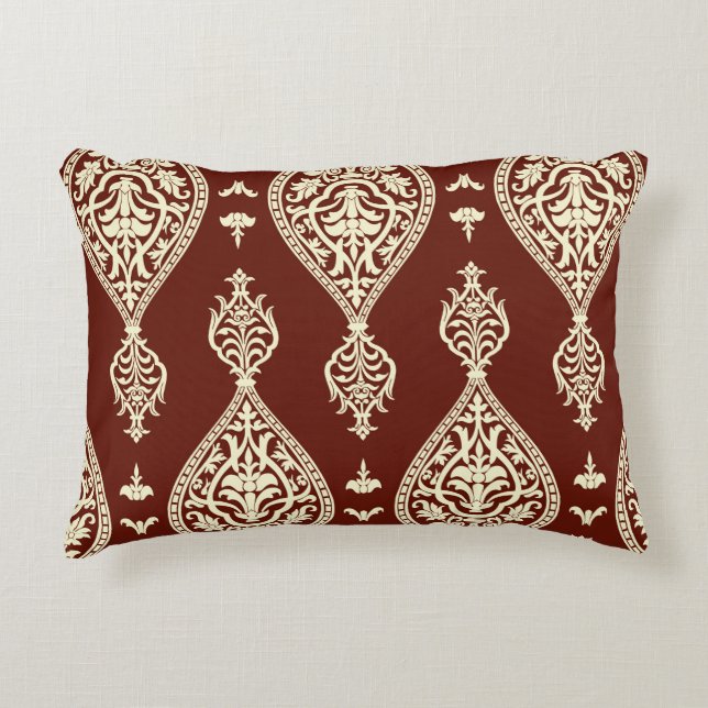  elementen op een donkere achtergrond accent kussen (Voorkant)