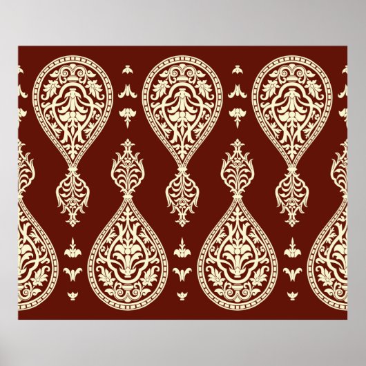  elementen op een donkere achtergrond poster (Voorkant)