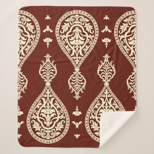  elementen op een donkere achtergrond sherpa deken (Voorkant)