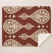  elementen op een donkere achtergrond sherpa deken (Voorkant (horizontaal))