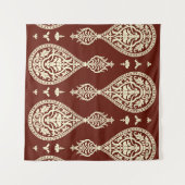 elementen op een donkere achtergrond wandkleed (Voorkant (horizontaal))