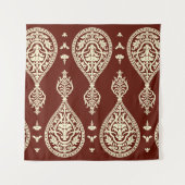 elementen op een donkere achtergrond wandkleed (Voorkant)