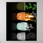Elementen Poster (Voorkant)