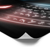 Elementen Poster (Hoek)