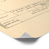 Elementen van de bevolking 1900 poster (Hoek)