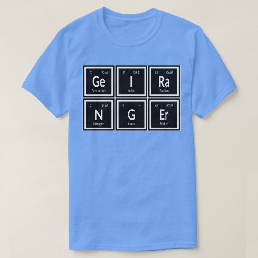 Elementen van Geiranger T-shirt (Design voorkant)