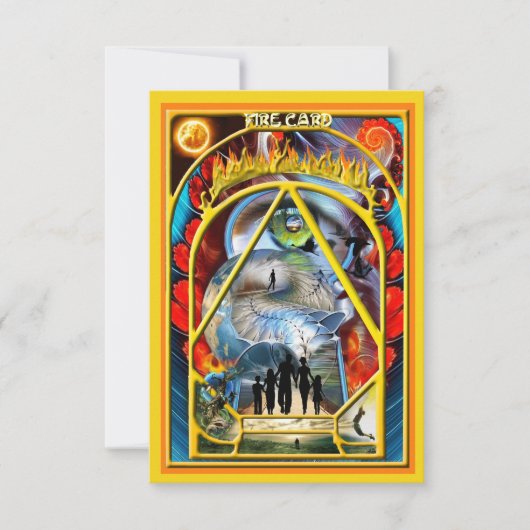 Elementen van het ontwerp van de Kaart (Voorkant)