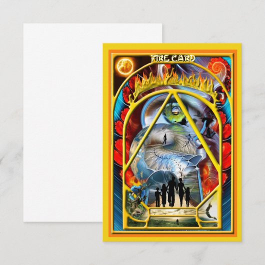 Elementen van het ontwerp van de Kaart (Voorkant / Achterkant)