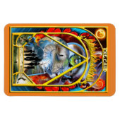 Elementen van het ontwerp van de Kaart Magneet (Horizontaal)