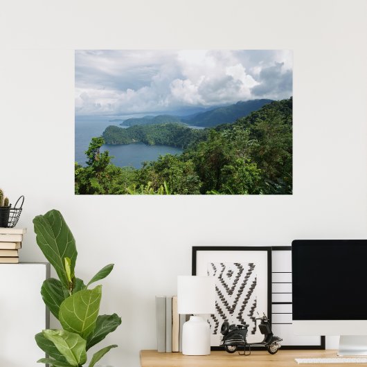 elementen van het paradijs poster (Thuiskantoor)