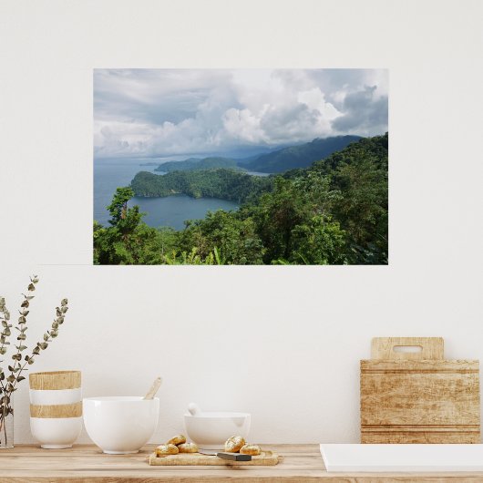 elementen van het paradijs poster (Keuken)