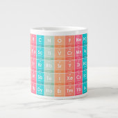 Elementen van het Periodic Table Colorful Pattern Grote Koffiekop (Voorkant)