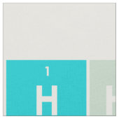 Elementen van het Periodic Table Colorful Pattern Stof (Close Up)