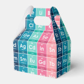 Elementen van het Periodieke Tabelpatroon Bedankdoosjes (Achterkant)