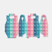 Elementen van het Periodieke Tabelpatroon Bedankdoosjes (Uitgevouwen)