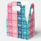 Elementen van het Periodieke Tabelpatroon Bedankdoosjes (Geopend)