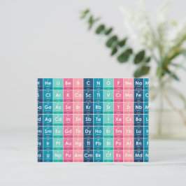 Elementen van het Periodieke Tabelpatroon Briefkaart