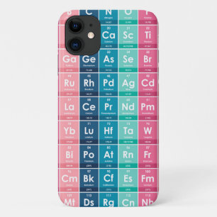 Elementen van het Periodieke Tabelpatroon Case-Mate iPhone Case