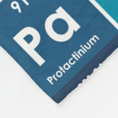 Elementen van het Periodieke Tabelpatroon Fleece Deken (Hoek)
