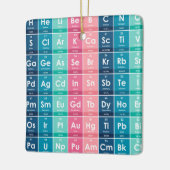 Elementen van het Periodieke Tabelpatroon Keramisch Ornament (Links)