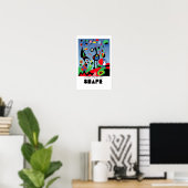 Elementen van Kunst - Vormen met Miro Poster (Thuiskantoor)
