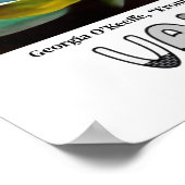 Elementen van Kunst - Waarde met O’Keeffe Poster (Hoek)