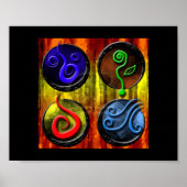 elementen van magisch Poster (Voorkant)