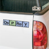 Elementen van Osprey Bumpersticker (Op Truck)