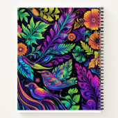 Elementen van psychedelische natuur notitieboek (Achterkant)