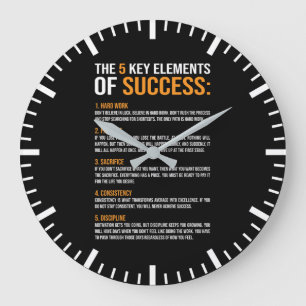 Elementen van succes, sportschool, drukte, succes, grote klok