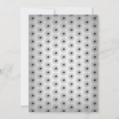  elementen volwassen Halloween grijze partij Kaart (Achterkant)