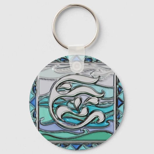 Elementenreeks - Watersymbool Sleutelhanger (Voorkant)