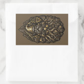Elemento Tierra Rechthoekige Sticker (Tas)