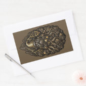 Elemento Tierra Rechthoekige Sticker (Envelop)