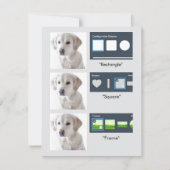 Elements - Frames, Shapes, SVG Masking Test Feestdagenkaart (Voorkant)